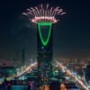 Riyadh Celebration Fireworks - Saudi Arabia Riyadh landscape at night