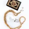 Quran with Rosary with Lamp - holy book of Muslims - Koran - quran