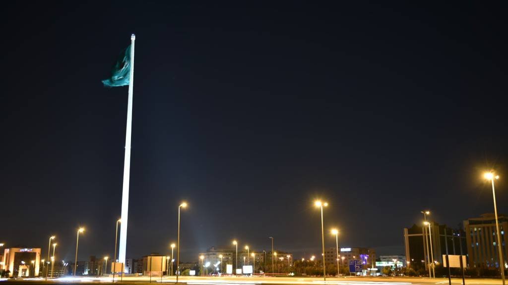 Jeddah Flagpole -Saudi Arabia - National Day - Flag - Timelapse - Tallest Flag