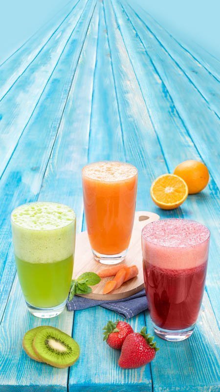 Kiwi Strawberry and Mixed Juices Group Photo – Photo 1
