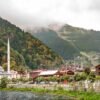 Uzungol Lake View, Trabzon, Turkey – Lake with Mosque – Photo 1