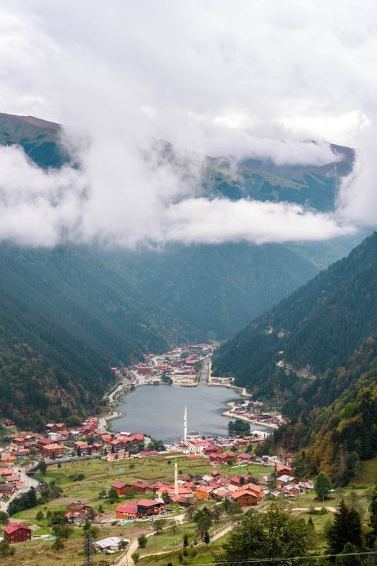 Uzungol Lake View, Trabzon, Turkey – Lake with Mosque – Photo 3