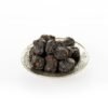 Organic Dates in Plate on White Background – Arab Food – Photo 1