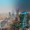 Saudi Arabia Riyadh Landscape Between Day and Night - Riyadh Kingdom Tower