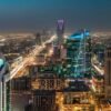 Saudi Arabia Riyadh Landscape at Night – Kingdom Tower – Photo 1
