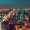 Saudi Arabia Riyadh Landscape at Night – Kingdom Tower – Photo 2
