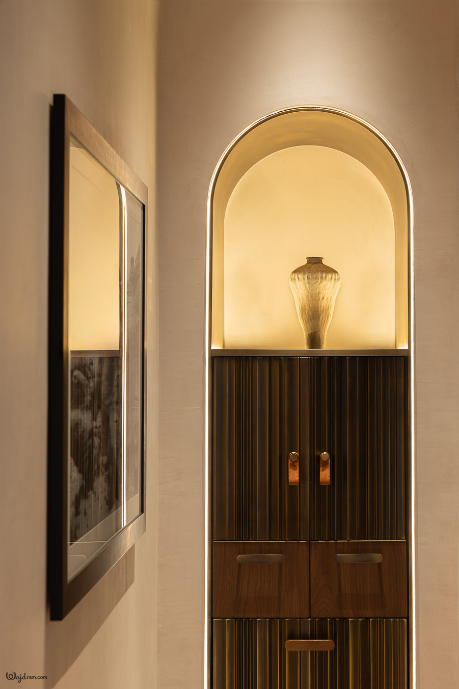 The Chedi Hegra luxury hotel exterior at AlUla, Saudi Arabia. Heritage railway station architecture repurposed into a five-star hospitality property within the UNESCO World Heritage Site of Hegra (Mada'in Salih). Hotel architecture photography by Wajd Ramadan