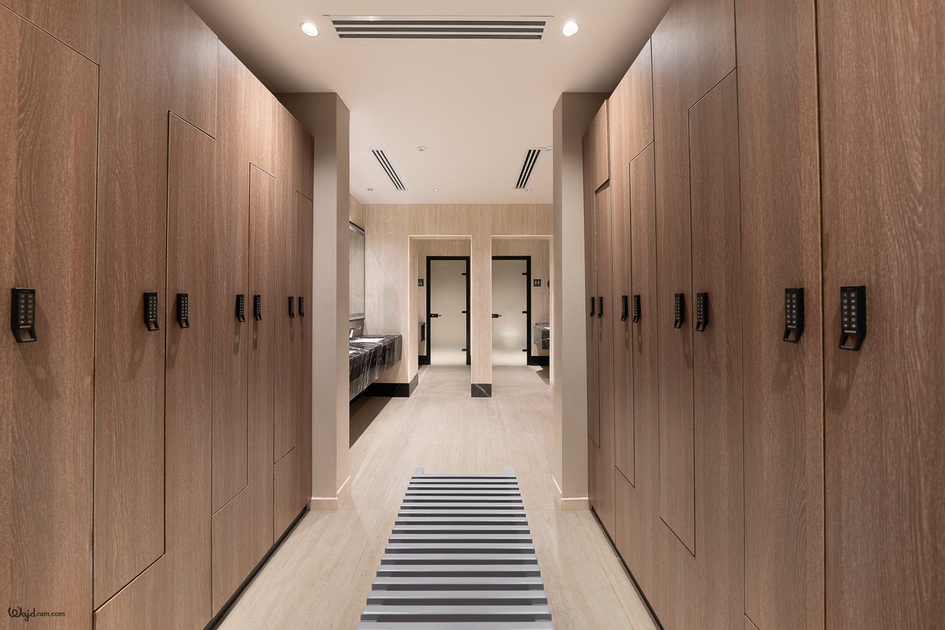 Gym - architecture photography by Wajd Ramadan for Radisson Blu Sahafa, Riyadh, Saudi Arabia.