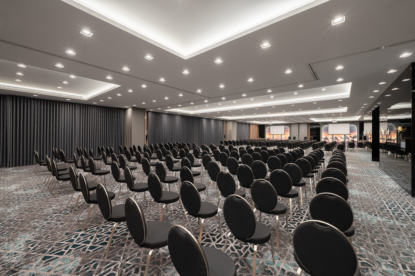Convention & Exhibition Center - architecture photography by Wajd Ramadan for Radisson Blu Sahafa, Riyadh, Saudi Arabia.